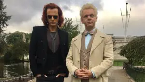 Good Omens Episode 1 recap in the beginning