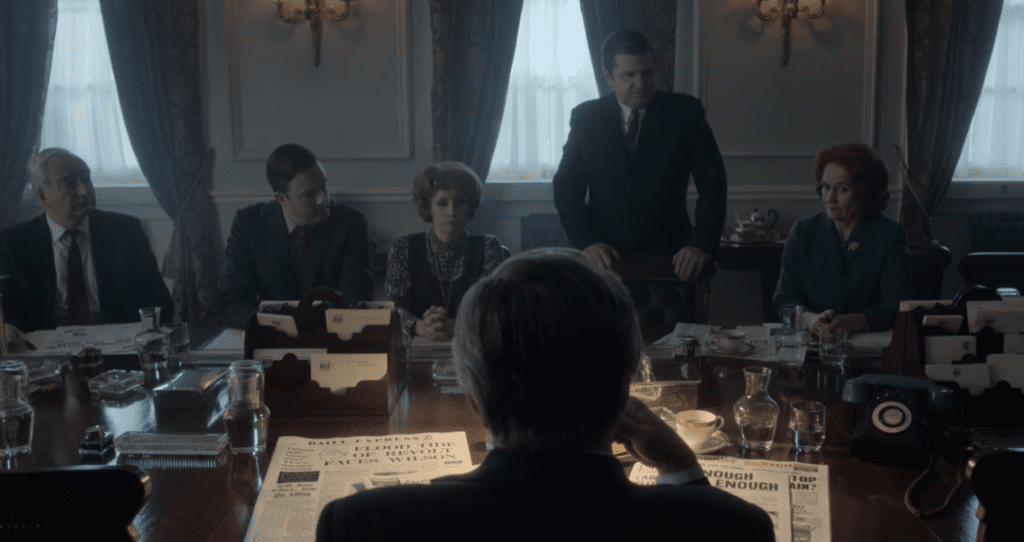 Netflix series The Crown Season 3, Episode 5 - Coup