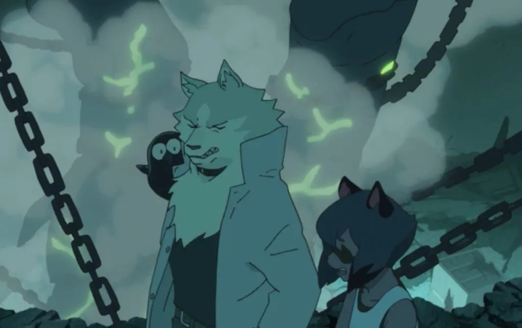 Netflix anime series BNA: Brand New Animal season 1, episode 12 - Anima-City