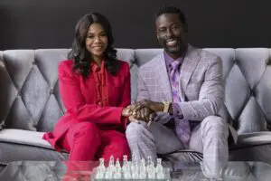 Regina Hall (L) and Sterling K. Brown (R) in Honk for Jesus. Save Your Soul Image for Ending Explained Article