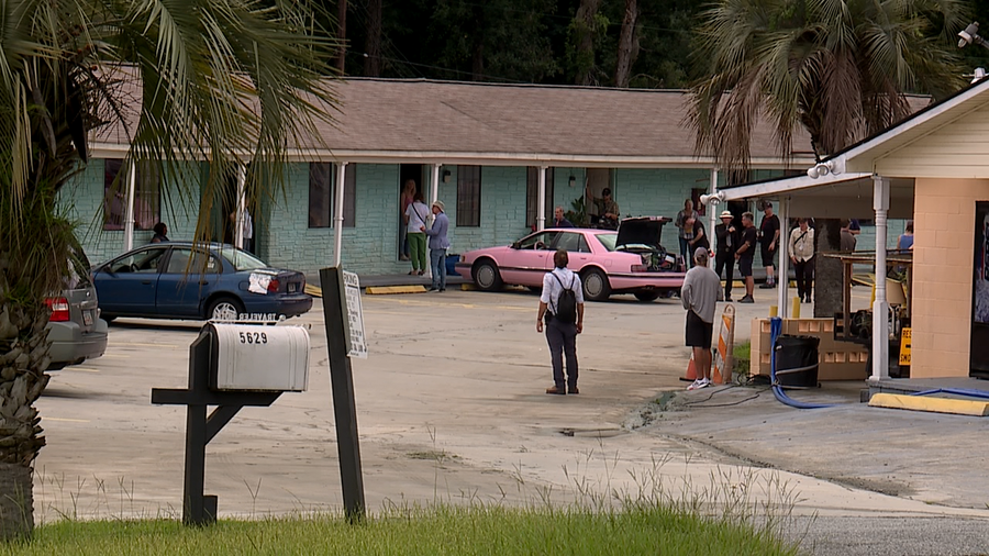 Pain Hustlers filmed in a Traveller's Inn in Chatham County, Georgia