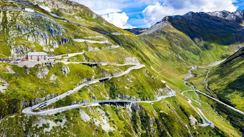 Furka Pass, Swiss Alps