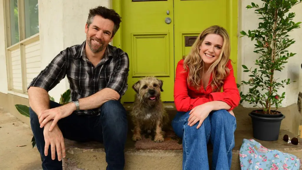 Patrick Brammall and Harriet Dyer