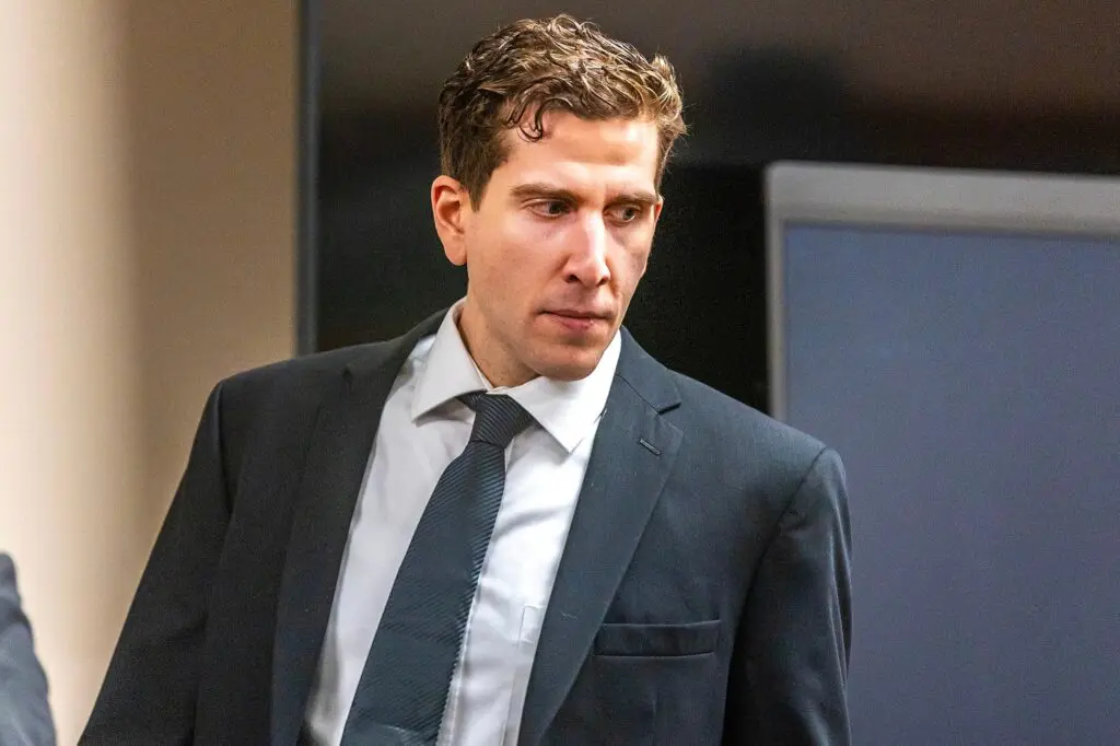 Bryan Kohberger enters the courtroom for a hearing at the Latah County Courthouse in Moscow, Idaho.