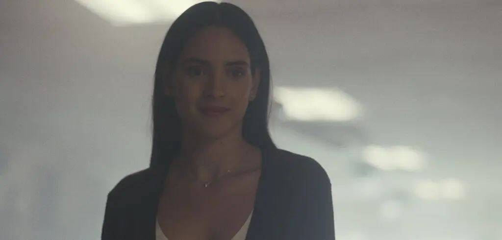 Adria Arjona as Madison in Hit Man