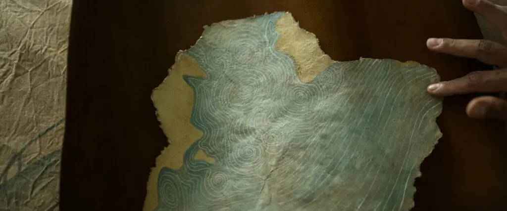 Broken map in Vikings: Valhalla Season 3, Episode 5