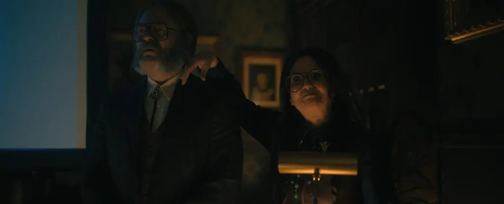 Dr. Gene and Jean Thibodeau in The Umbrella Academy Season 4, Episode 1 Image