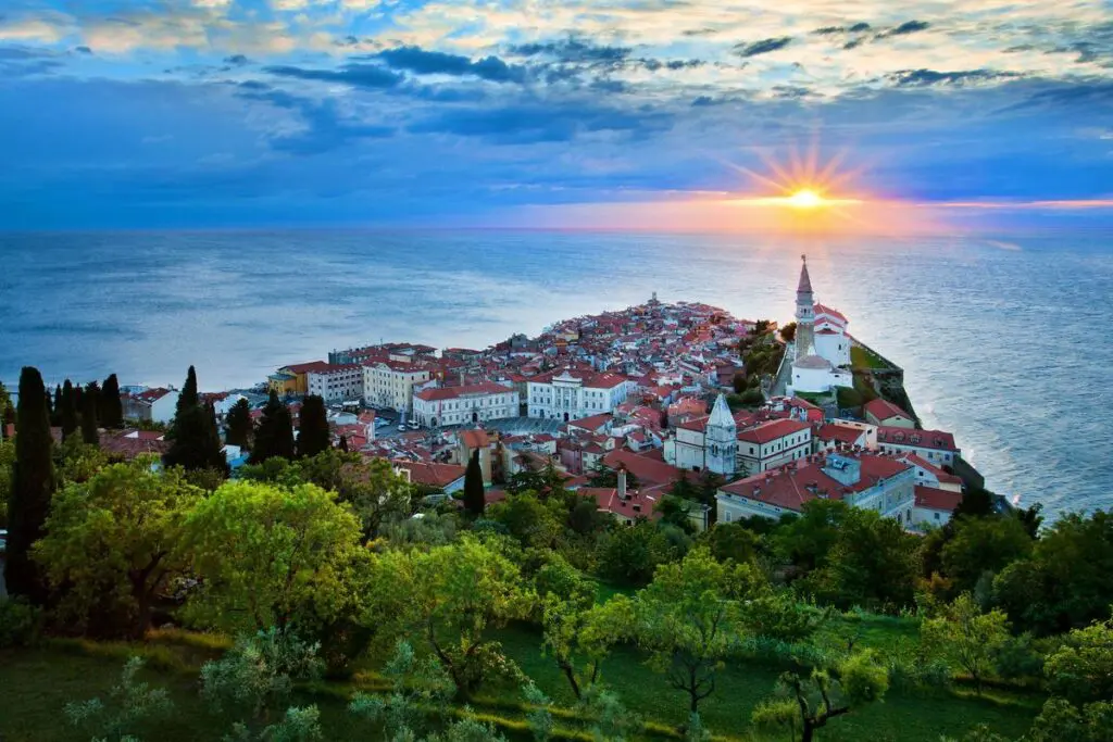 Image of Piran, Slovenia for The Union Filming Locations article