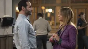 Kaitlin Olson and Daniel Sunjata in High Potential Episode 4