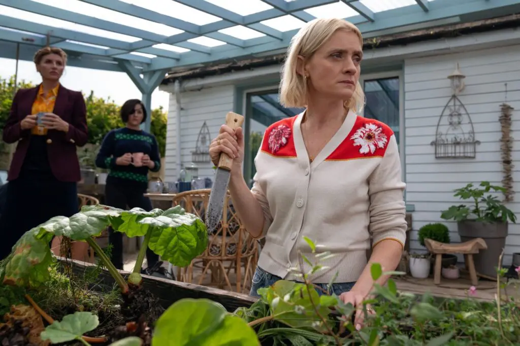 Anne-Marie Duff, Sharon Horgan and Sarah Greene in Bad Sisters