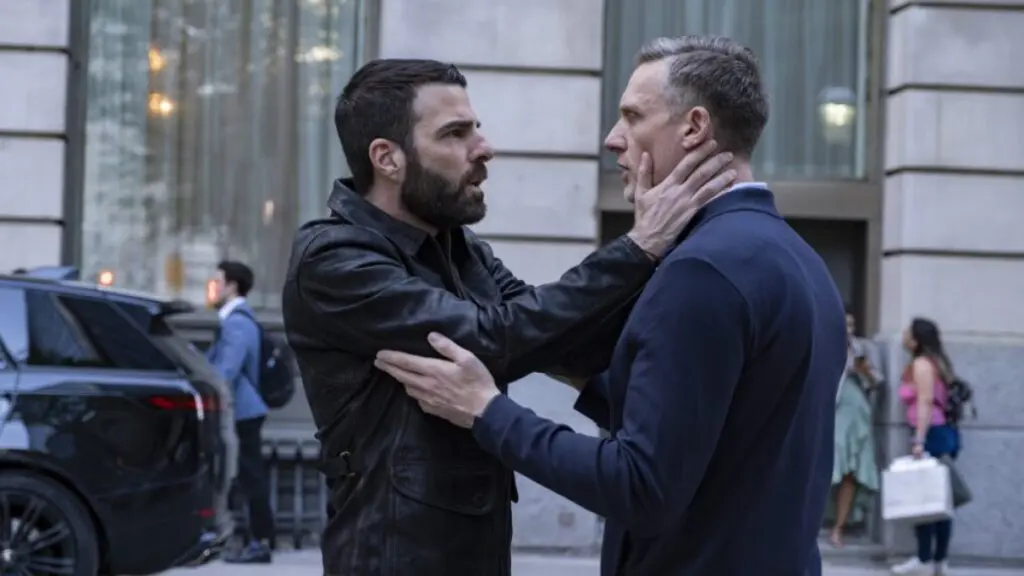 Zachary Quinto and Teddy Sears in Brilliant Minds