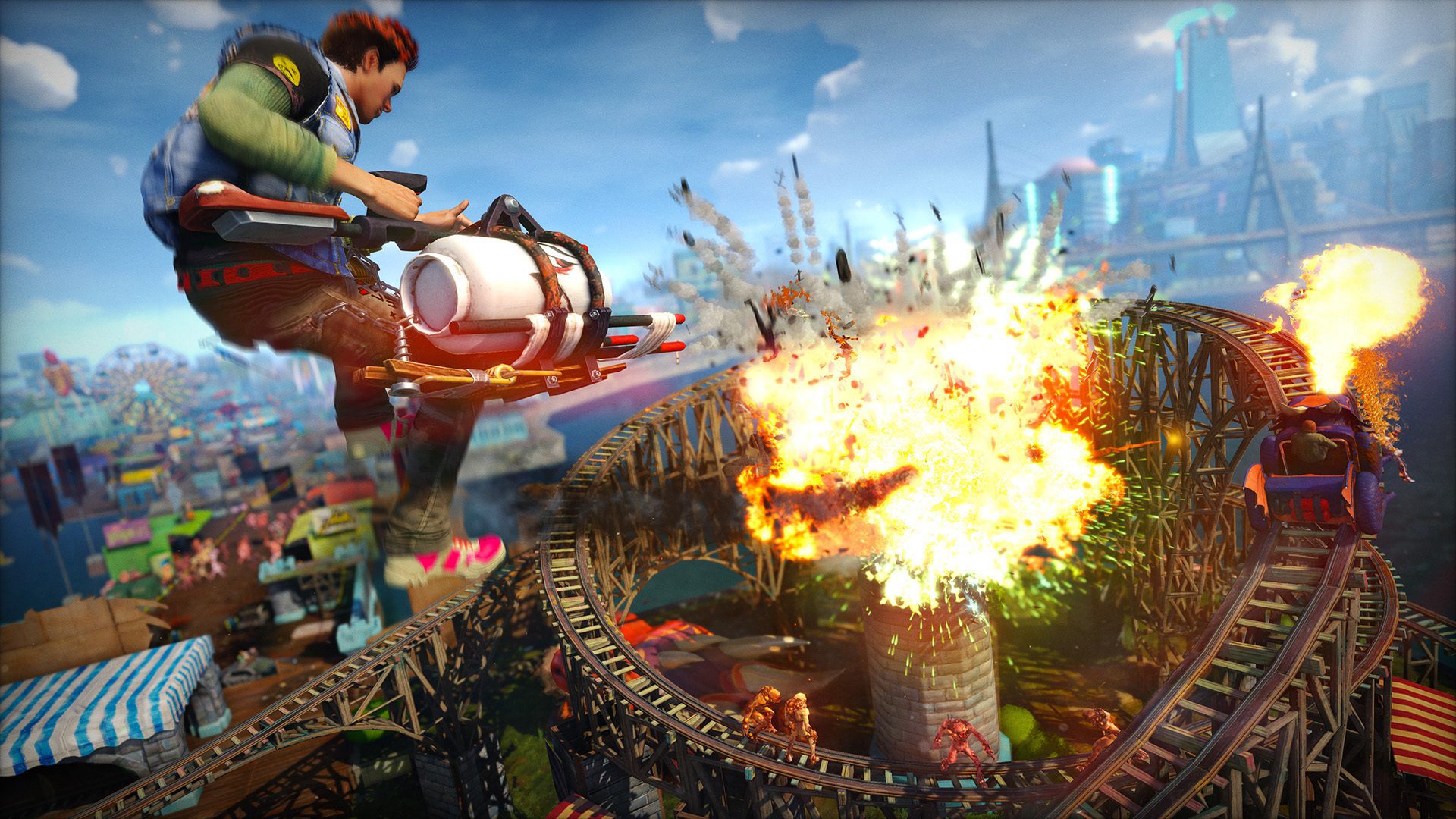 Sunset Overdrive Review - Saving Content