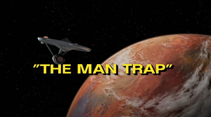 Image result for the debut of the first episode of the original star trek 'man trap'
