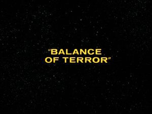 Balance of Terror - Star Trek