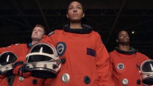 Netflix series Space Force season 1, episode 9 - IT'S GOOD TO BE BACK ON THE MOON