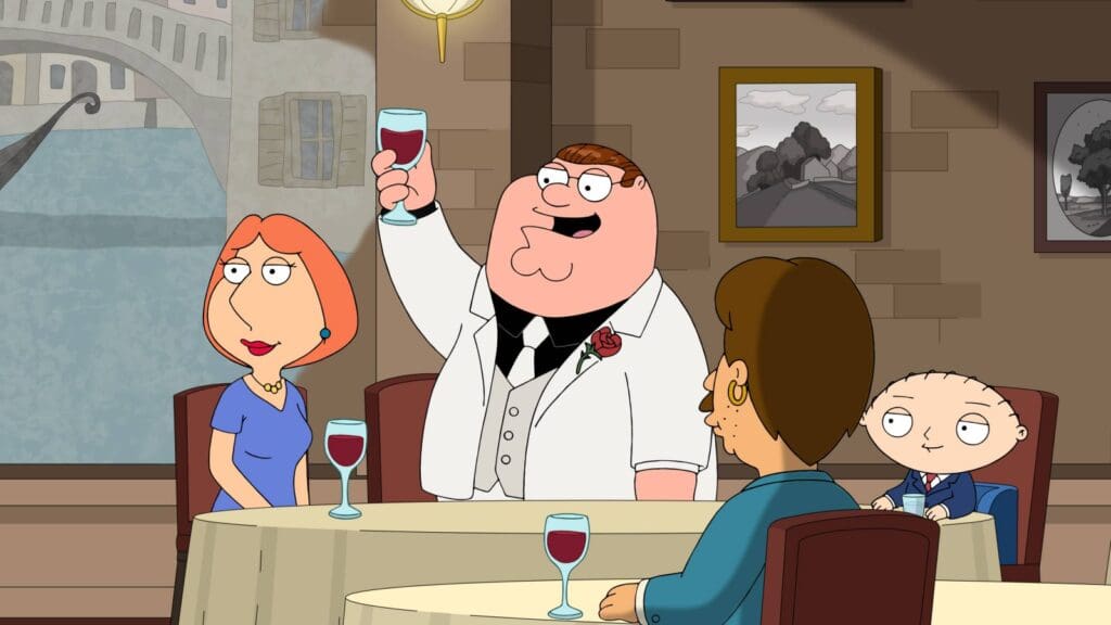 Family Guy season 19, episode 5 recap - "La Famiglia Guy"
