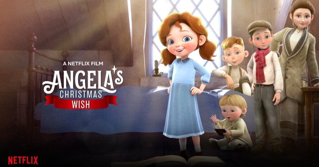 Netflix film Angela's Christmas Wish