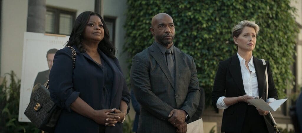 Apple TV plus series Truth Be Told season 2, episode 2 - Ghosts at the Feast