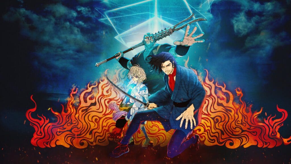 ending of the Netflix anime film Bright: Samurai Soul