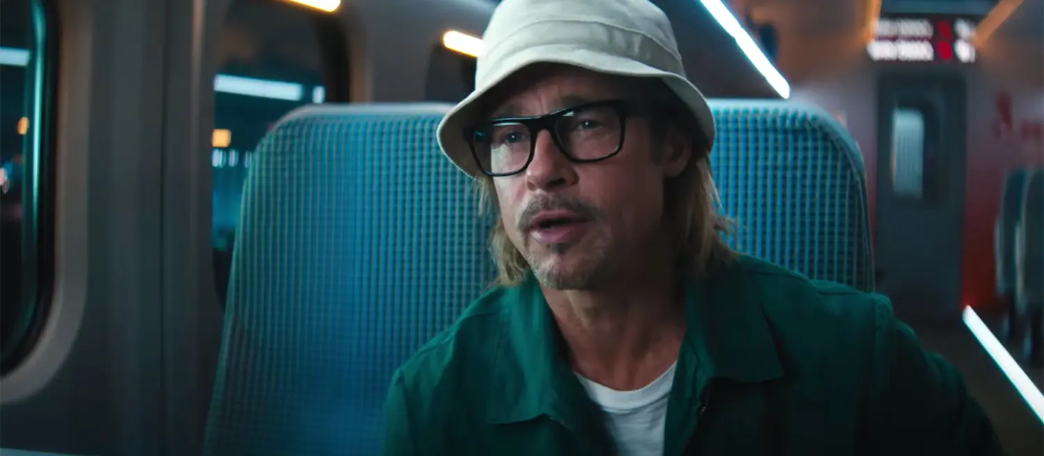 Brad Pitts glasses in Bullet Train