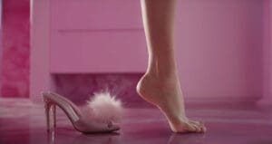 Why are people obsessed with Barbies feet from the Barbie Movie