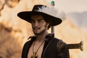 Who plays Mihawk in Netflix One Piece live action series