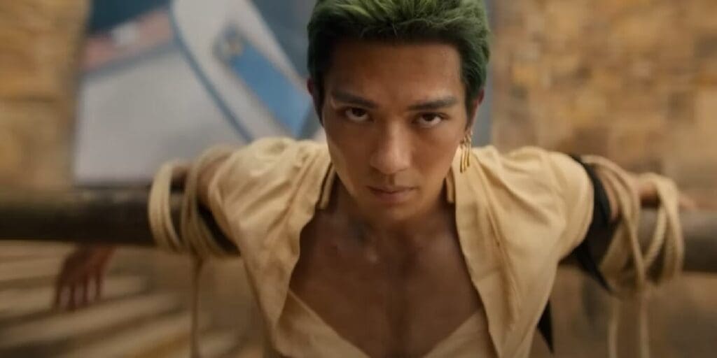 Who plays Zoro in Netflix's One Piece live action series?