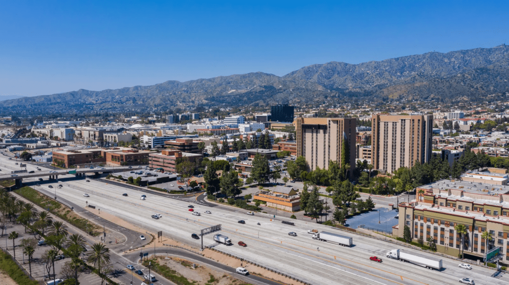 Burbank, used for location shooting in Quiz Lady