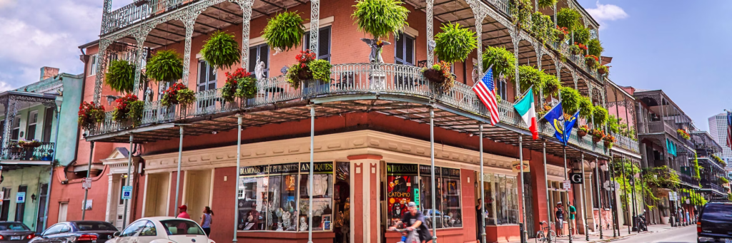 New Orleans, used for location shooting in Quiz Lady