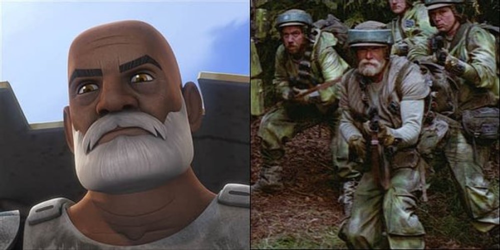 Is Captain Rex in Return of the Jedi?