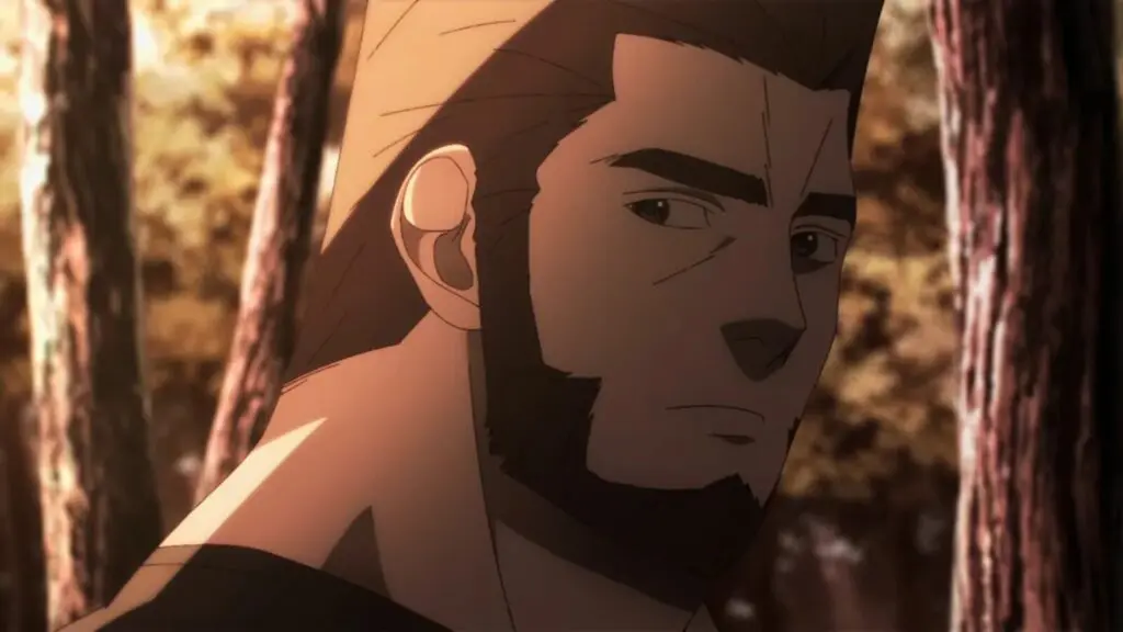 Juzo Fujimaki in Garouden: The Way of the Lone Wolf as part of ending explained analysis of season 1, episode 8