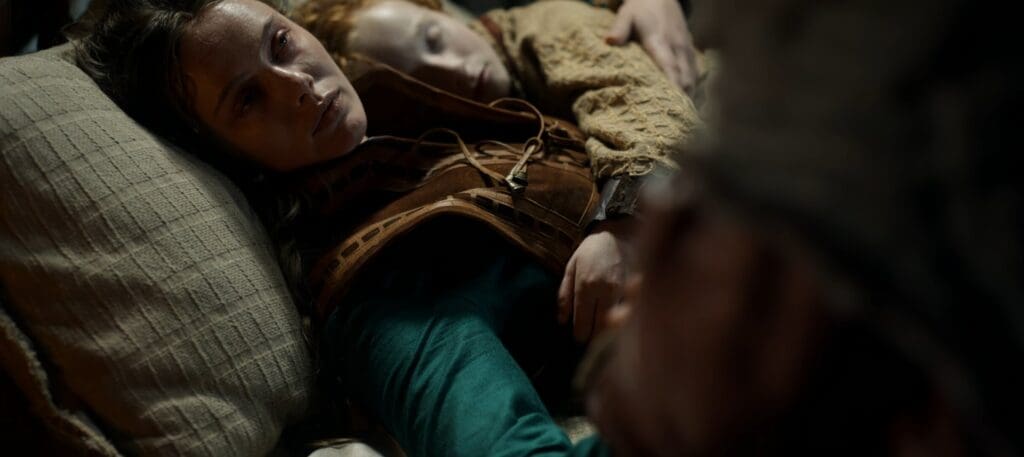 Freydis and her son Harald II are poisoned in Vikings: Valhalla Season 3, Episode 2
