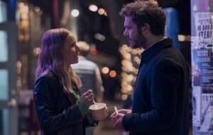 Kristen Bell as Joanne, Adam Brody as Noah Nobody Wants This Image for review