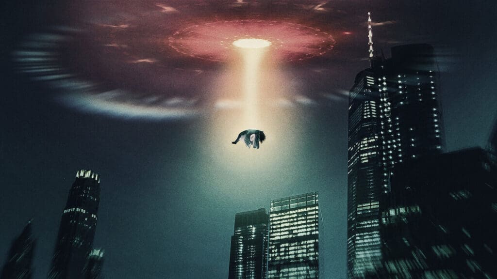 The Manhattan Alien Abduction Key Art