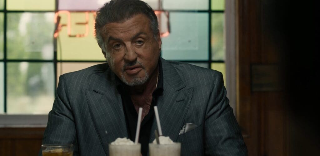 Sylvester Stallone (and his milkshakes) in Tulsa King