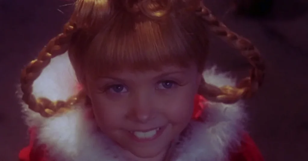 Cindy Lou Who How the Grinch Stole Christmas