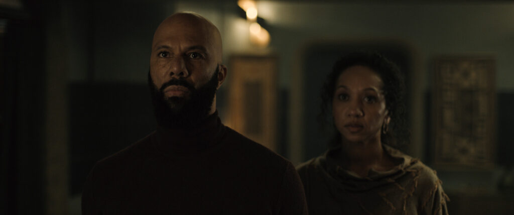 Common and Alexandria Riley in Silo