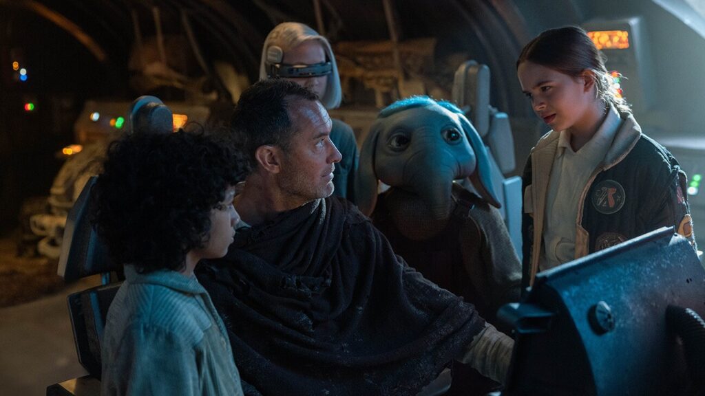 Jude Law in Star Wars: Skeleton Crew