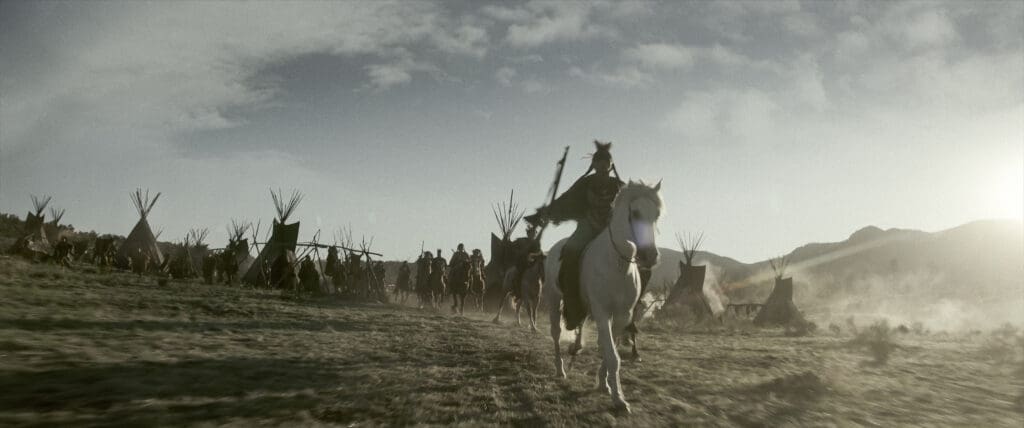 Derek Hinkey as Red Feather in American Primeval