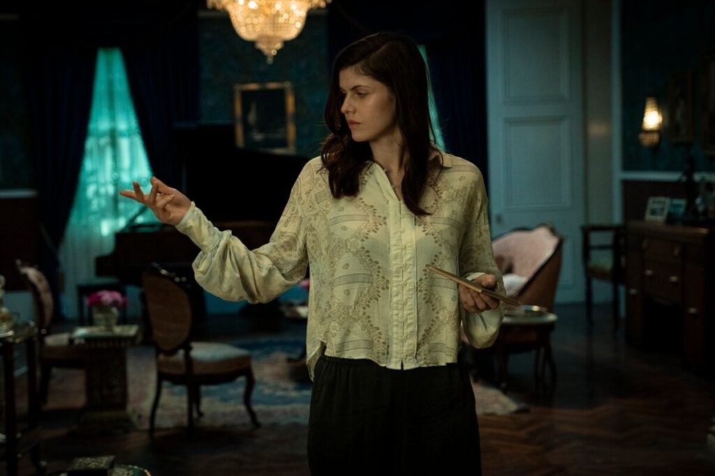 Alexandra Daddario in Mayfair Witches