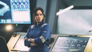 Emily Hampshire as Rose in The Rig