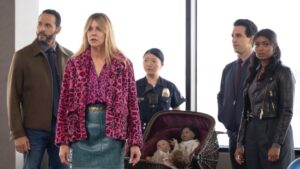 Daniel Sunjata, Kaitlin Olson, Deniz Akdeniz and Javicia Leslie in High Potential