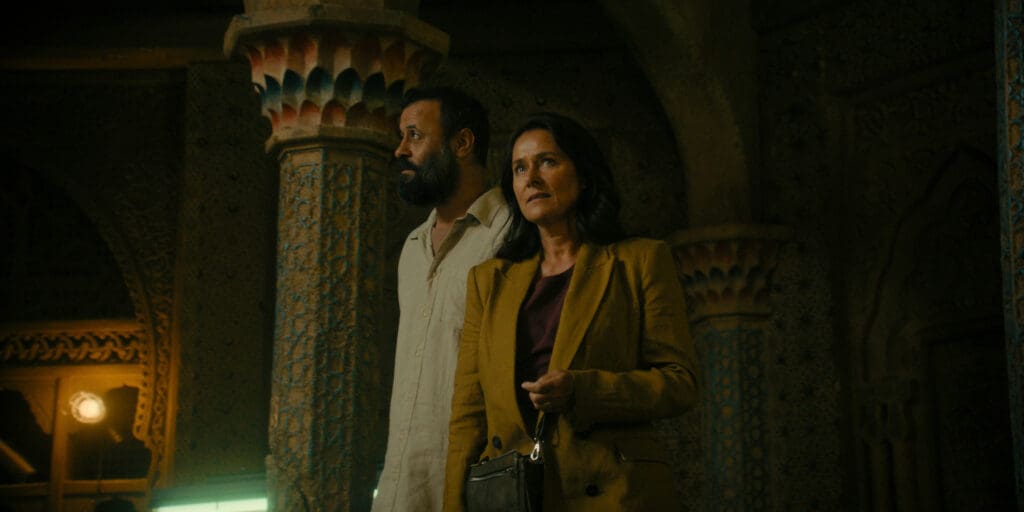 Ali Suliman and Sidse Babett Knudsen in Prime Target