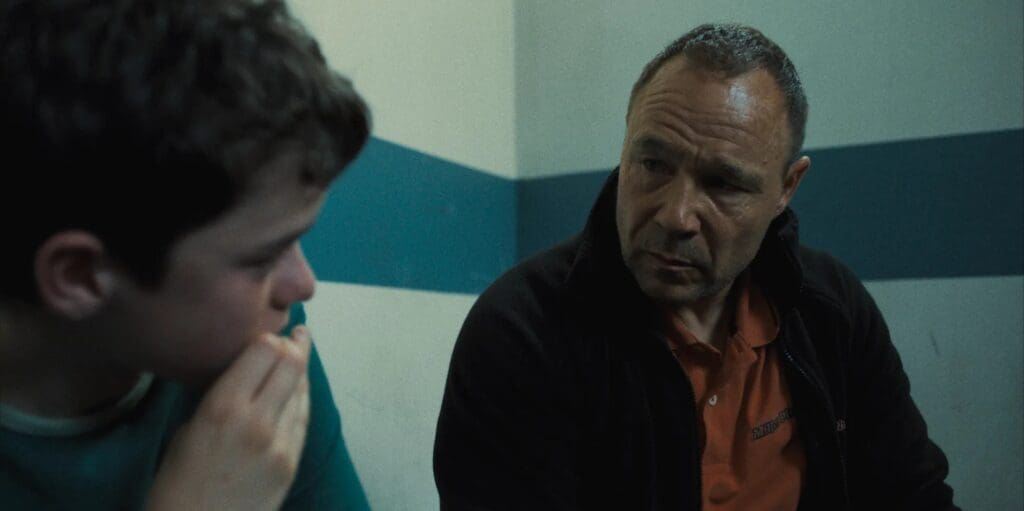 Owen Cooper and Stephen Graham in Adolescence