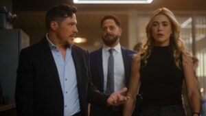 Nick Wechsler as Oliver Odell, Patrick Sabongui as Jacob Hassani, Melissa Roxburgh as Rebecca 'Bex' Henderson