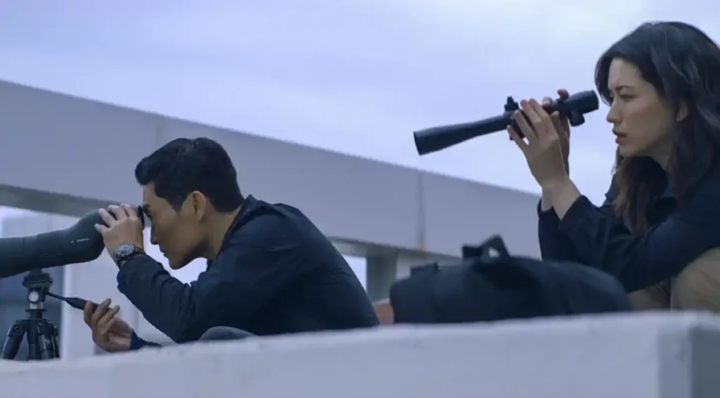 Daniel Dae Kim and Reina Hardesty in Butterfly