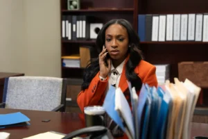 Taylor Polidore Williams as Kimmie in Beauty In Black.