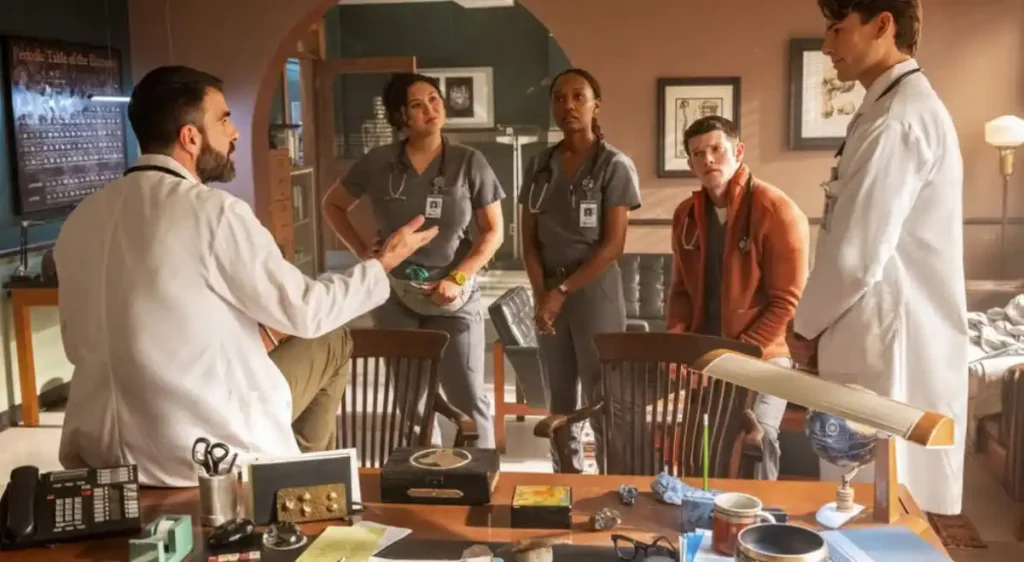 A still from Brilliant Minds Season 2