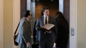 P.J. Byrne, Milo Callaghan and Lana Parrilla