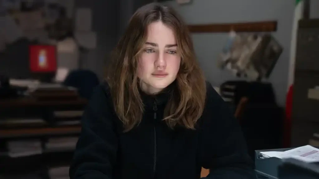 Grace Van Patten in The Twisted Tale of Amanda Knox